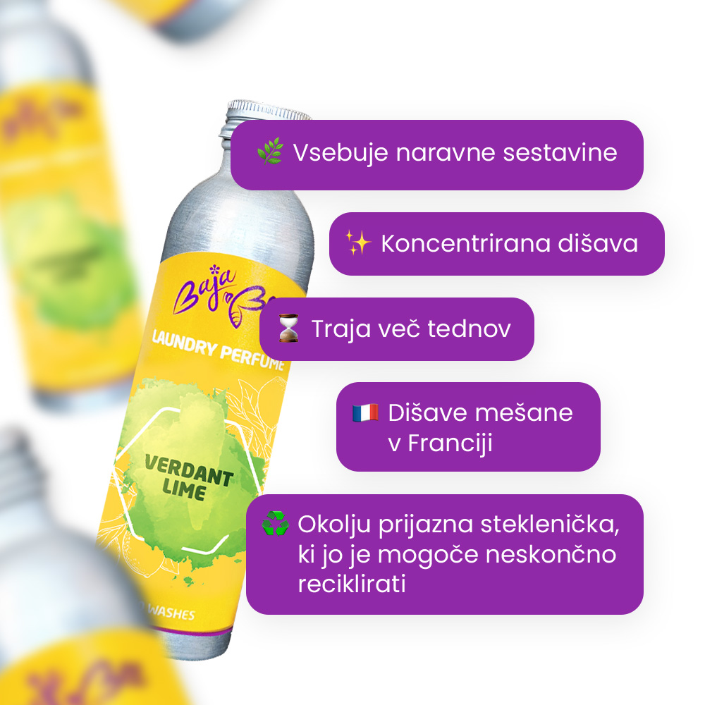 Parfum za pranje - Verdant Lime, 250 ml, 50 pranj