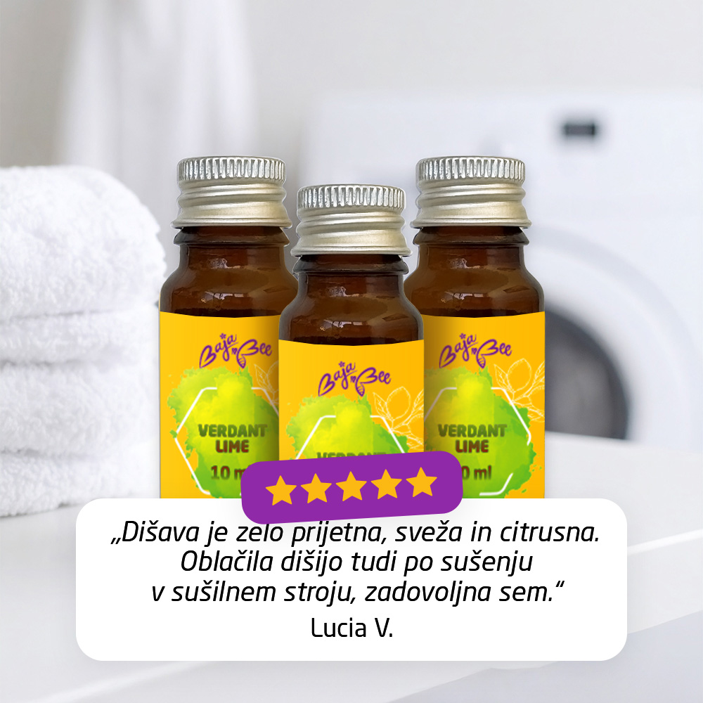 Vzorec parfuma za pranje - Verdant Lime,10 ml